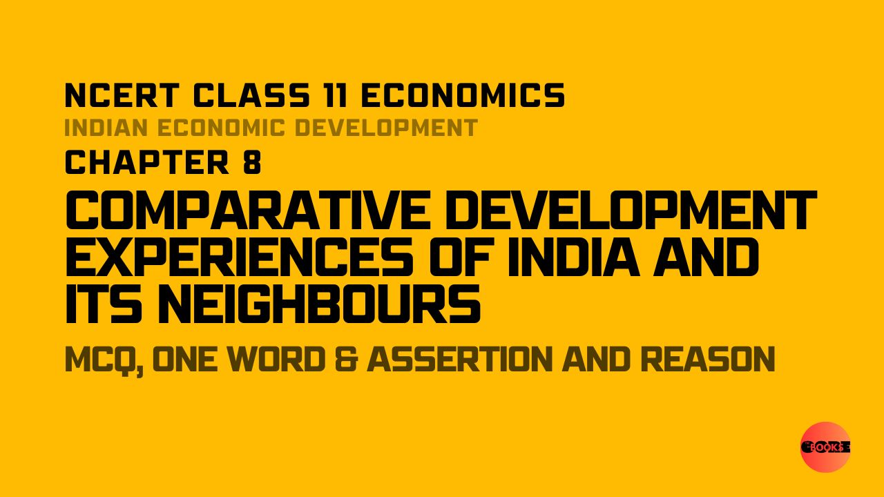 NCERT Class 11 Economics Chapter 8 Comparative Development Experiences of India and Its Neighbours Important Questions